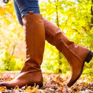 Sam Edelman Brown Prina Riding Boots Size 7.5